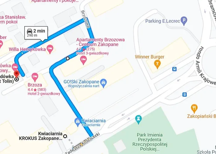 Konradówka - Dębowy, Klonowy, Kosówka, Limba, Brzozowy I Jemioła Apartament *
